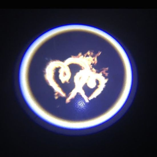 Projecteur Logo Mercedes Pour Portière – LED, Sans Fil, 12V, Facile à Installer, Modèles R, GL, ML, Classe M