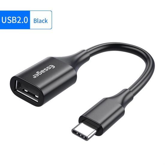 Cables USB Straße Tech Cable adaptateur USB OTG Femelle vers USB Type C  Male - Smartphone Tablette PC MAC - ®