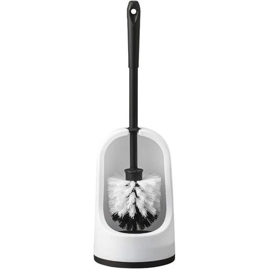 CALLARON Lot De 4 Brosses De Toilette - Nettoyage Profond Et Ergonomique Brosse Wc Incurvée