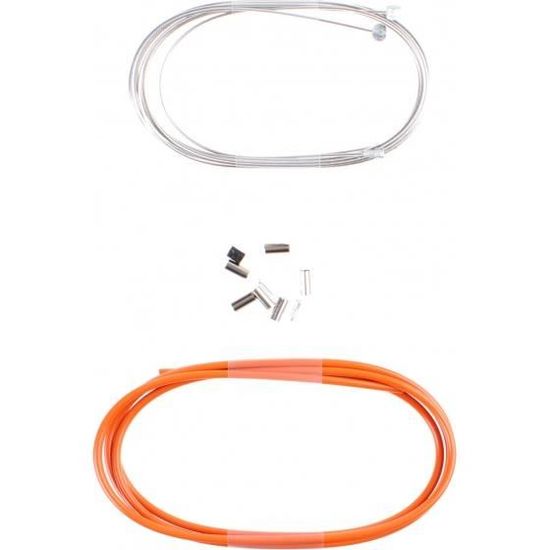 Yanmeer 3 Mètres Cable de Vitesse Universel Câble de Frein pour vélo Câble de Vitesse Vélos VTT Dérailleur à Câble de Frein Changement de Vitesse(Bleu