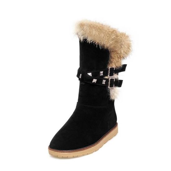 botte femme hiver fourrure