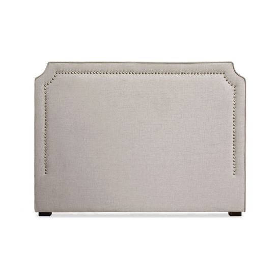 Tête De Lit Tissu Selena 180 Cm Gris Chiné - Paris Prix NEUF