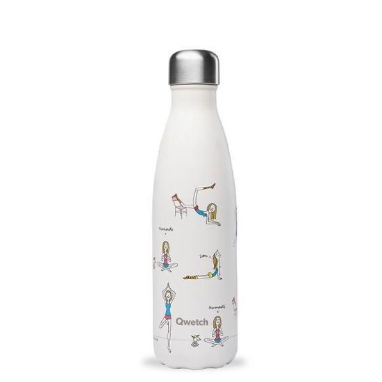 BOUTEILLE ISOTHERME - YOGA BY SOLEDADD 500 ML - QWETCH