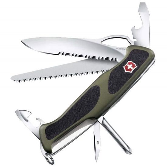 Victorinox Ranger Grip 78 Couteau De Poche Suisse, Multitool, 12