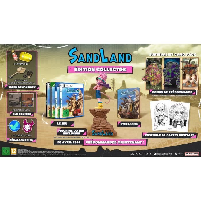 Sand Land - Jeu PS5 - Collector Edition