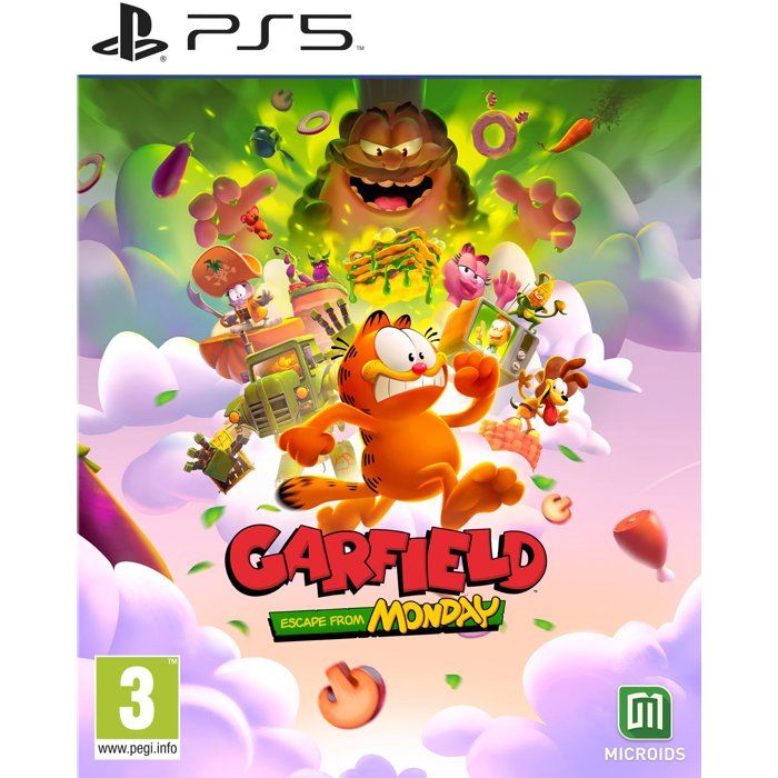 GARFIELD ESCAPE FROM MONDAY PS5 - vue 8