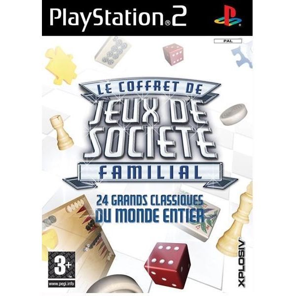 Coffret Jeux De Societe Familial / Jeu Console PS2