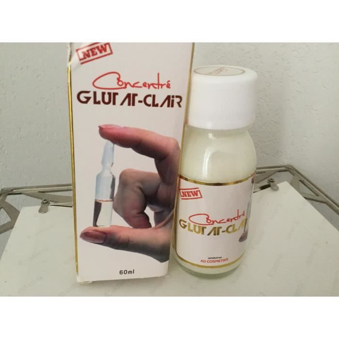 Concentré injection gluta clair