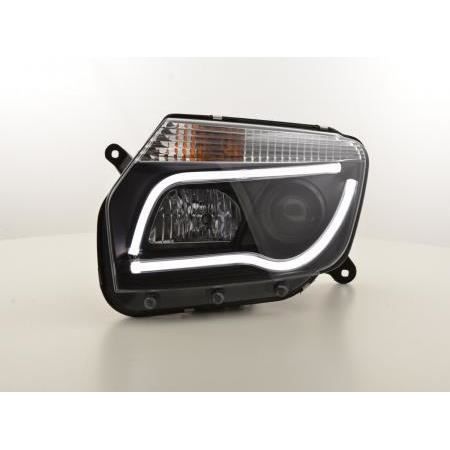 Paire de feux phares avant Dacia Duster de 2010 a 2013 Daylight Led Noir