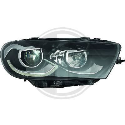 2251184 Feu phare droit ( cote passager ) pour VW Scirocco de juillet 2014 a 2018 Look Origine
