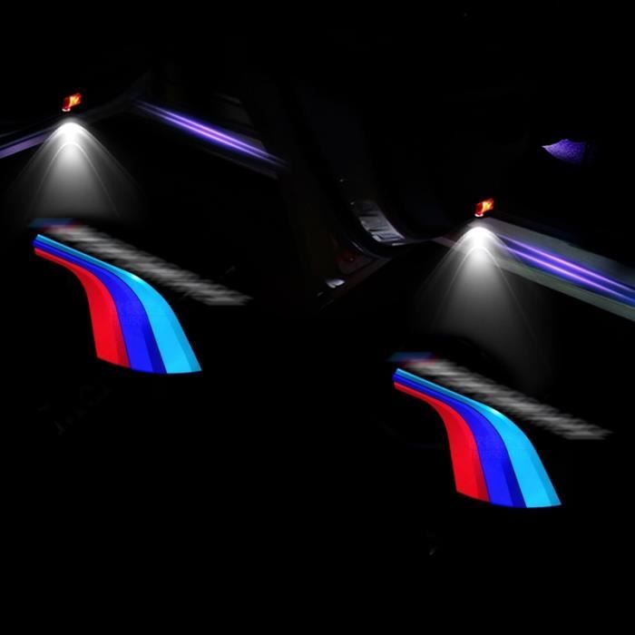 Couleur pour le logo de piste LED Porte de Voiture Lumières Projecteur Bienvenue Pour BMW X1 X3 X5 x6 1 3 5 6