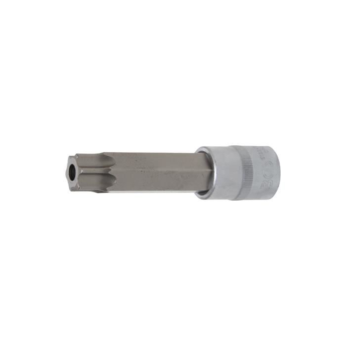 Douille à embouts longueur 110 mm 12,5 mm (1/2-) profil T (pour Torx) avec perçage T90