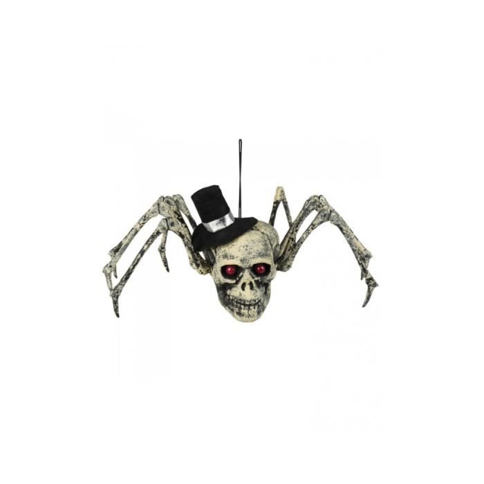 Décoration Crâne Araignée - Halloween