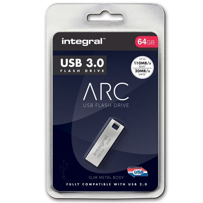 INTEGRAL Clé USB ARC - 64GB - 3.0