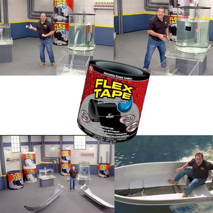 10cmxx152cm Bande Flex tape De Réparation Auto, Adhésif Fixe Pratique