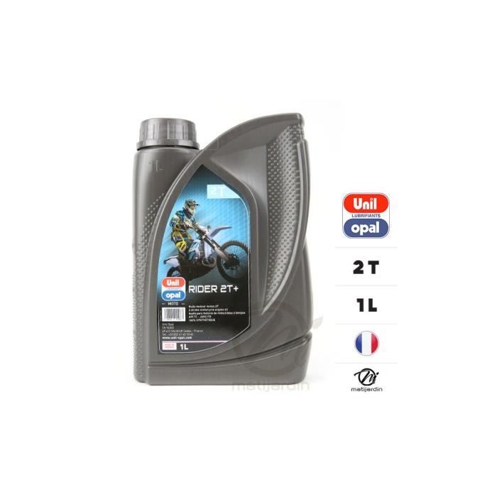 Huile moteur 2 temps Canadian Racing Moto. Unil Opal. 1 litre