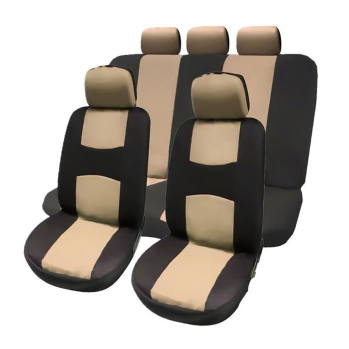 Couvre-sièges de voiture universels avant arrière Couvre les accessoires de véhicules