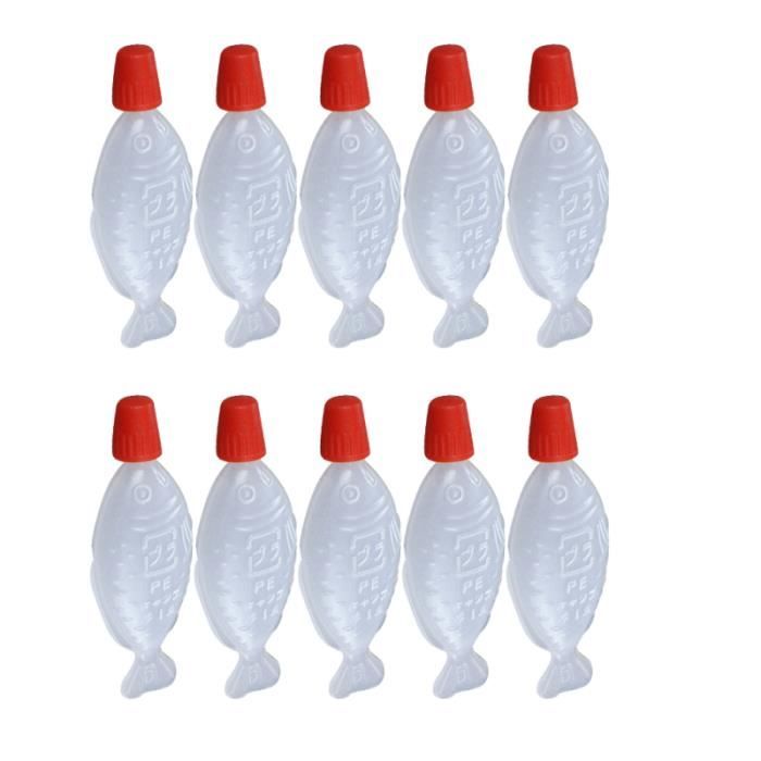 50 pièces pot de sauce en plastique jetable pratique Portable bouteille de soja assaisonnement GOMMAGE VISAGE - EXFOLIANT VISAGE