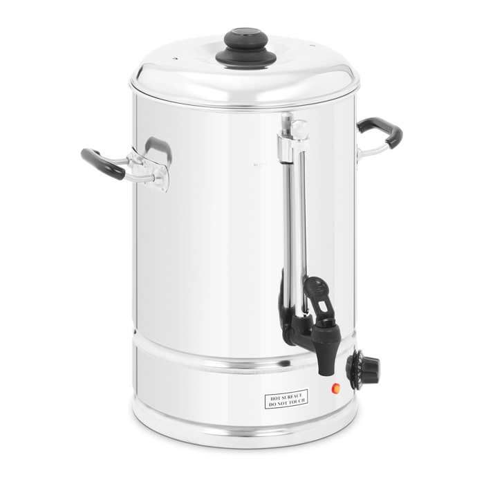 Distributeur d'eau chaude Bouilloire Thermos électrique Isotherme 15L Nombre de tasses env 82 2500W Royal Catering RCWK-15L