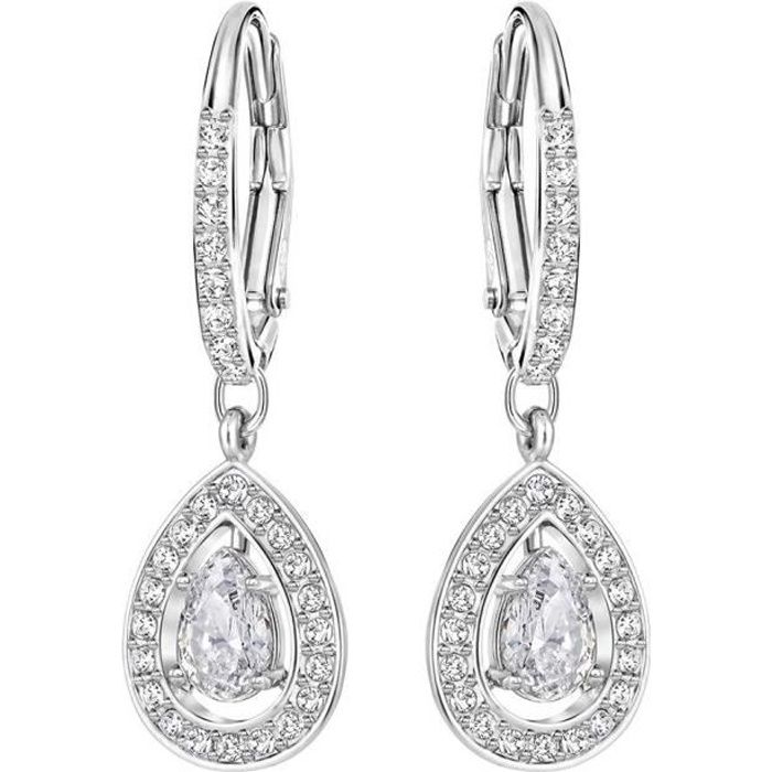 boucles d'oreilles Swarovski Attract Light - Dormeuse - 5197458 Argent