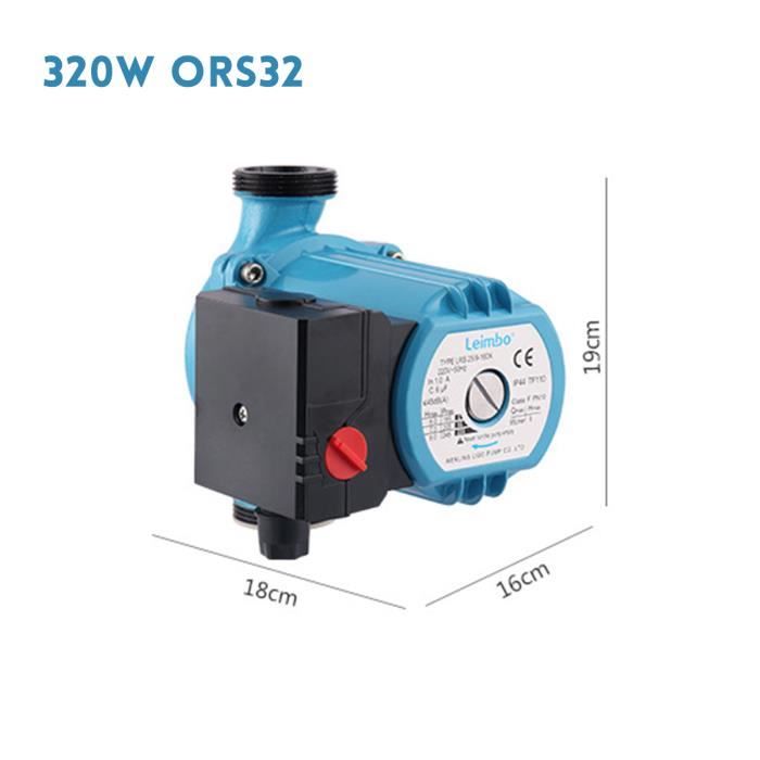 Pompe de circulation deau chaude Pompe de circulation 65 l//min Pour la circulation de leau chaude et la circulation de leau chaude 220 V 10-110 /°C