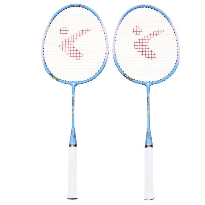 1 paire enfants raquette de badminton en alliage d'aluminium sports de plein air RAQUETTE DE BADMINTON - CADRE DE BADMINTON