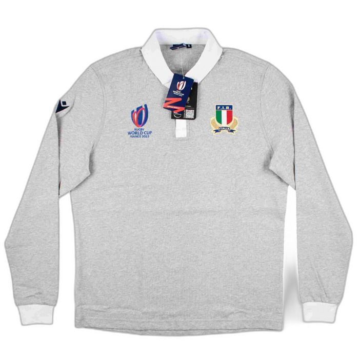 Macron Italië Rugby 2025/26 Training Rugby Shirt Heren
