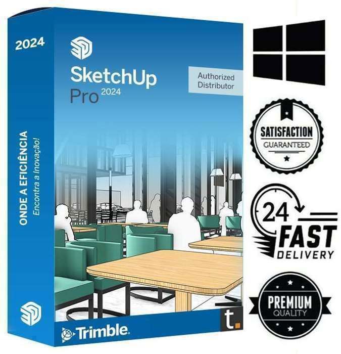 Logiciel – SketchUp – Pro 2024 – Multilingue – Activation à vie – Windows 64 bits