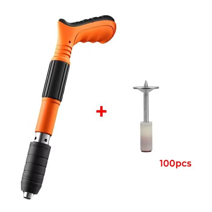 Mini pistolet à clous manuel - ZJCHAO - Acier inoxydable - Ergonomique - Léger - Faible bruit