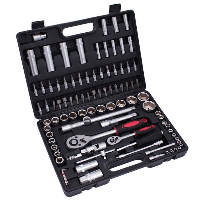 22 Pièces Boîte À Outils Complète, Mallette Outils, Coffret À Outils Complet, Boîte À Outils Portable Avec Jeu De Tournevis - Bricolage