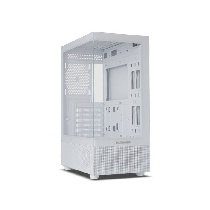 NOX Hummer Vision Midi Tower Cristal Templado USB 3.0 Blanca
