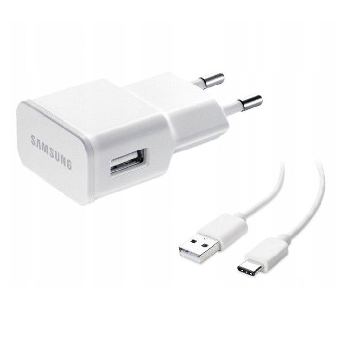 Samsung TA200NBE USB Charger + Type C Cable Bulk - vue 2