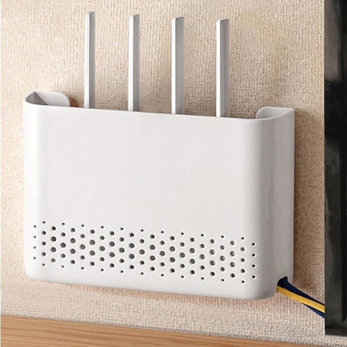 Rangement Box Internet Boîte de Rangement pour Routeur WiFi Étagère de ...