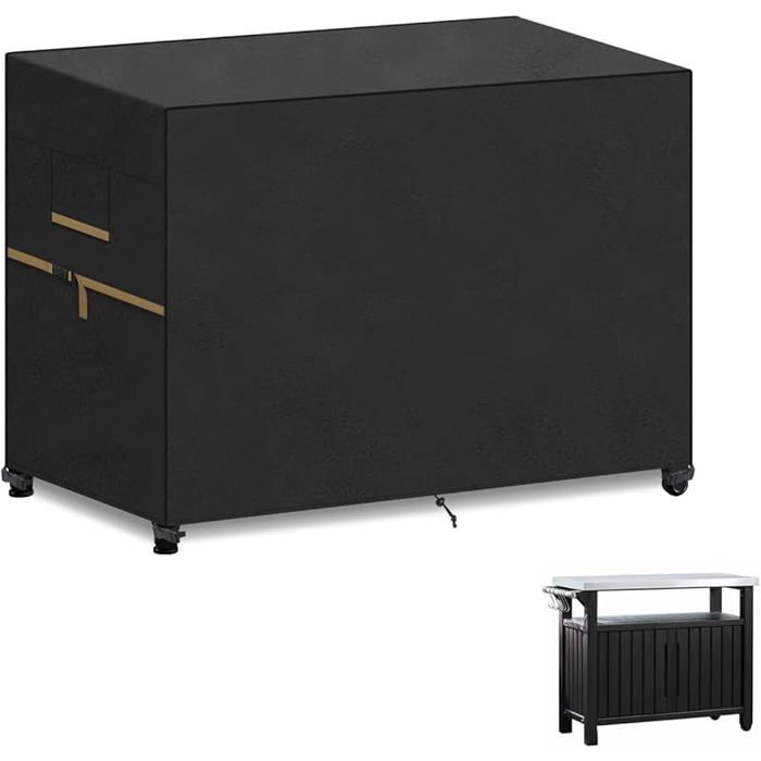 Housse pour Barbecue Exterieur Bâche Barbecue Extérieur pour Desserte Barbecue Unity Housse Chariot 100X65X90cm