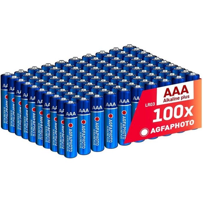 Agfaphoto MN2400 - Alkaline - Piles LR03/AAA - 1.5v - Lot De 4