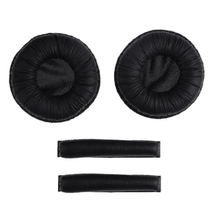 Coussinets D'oreille Et Bandeau De Remplacement Pour Casque Backbeat Pro 2 SE 8200UC - Cuir PU Marron