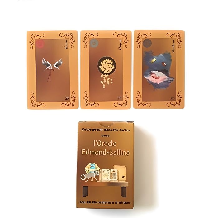 Le Nouvel Oracle Edmond Belline - 55 cartes - Cartes de voyance avec  explication complète des 55 lames et de la méthode de tirage - Cdiscount  Jeux - Jouets