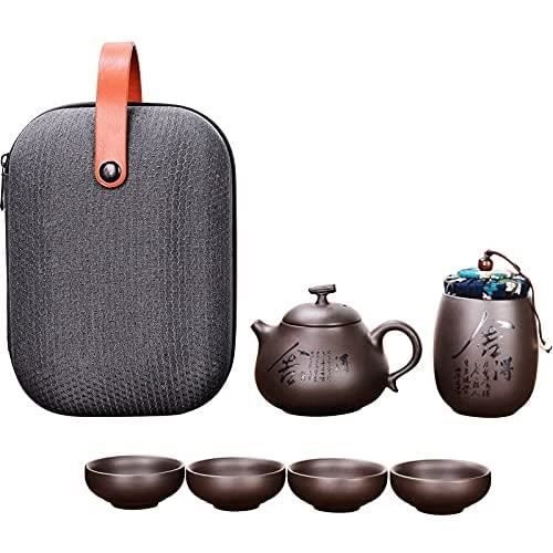 Service à thé maison Thé de sable violet Ensemble de thé chinois Kung Fu Set Théière portable en