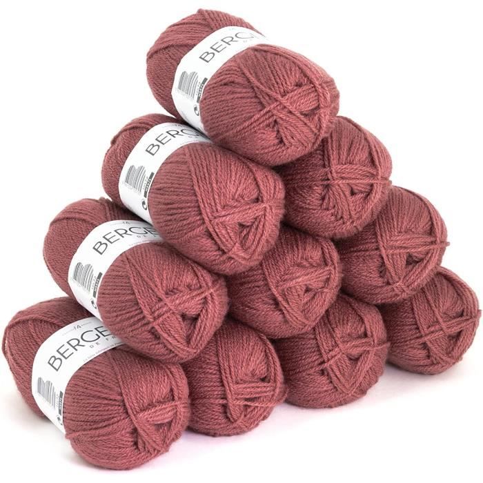Lot 10 Pelotes Laine à Feutrer 10 Couleurs – 10g Chacune – Mérinos Naturel Pour Feutrage Humide/Sec, Elfes, Fées, DIY