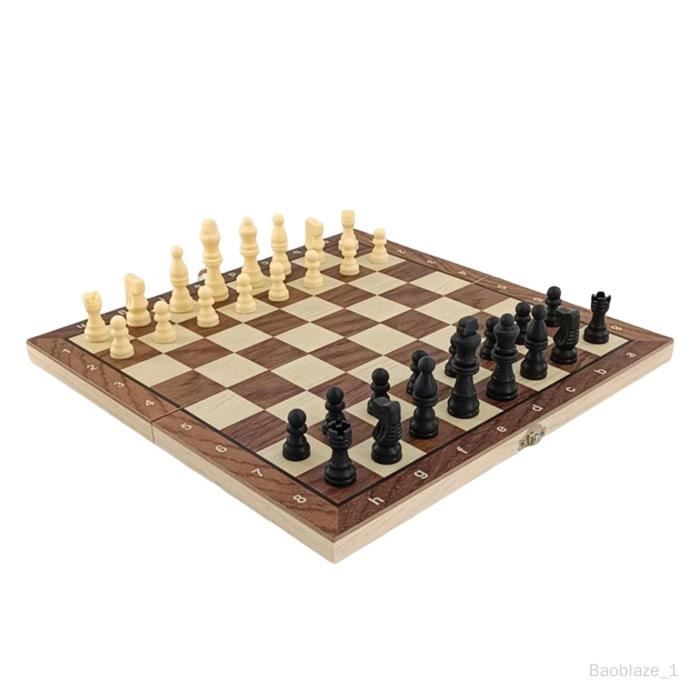 Jeu de Backgammon de Luxe de 46 x 53 cm - Plateau Marron – American-Wholesaler MNM GmbH