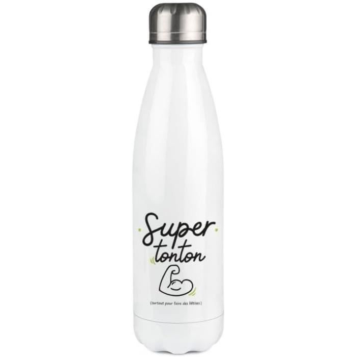 MEMAME Bouteille d'eau personnalisée avec 2 couvercles – Bouteilles d'eau personnalisées personnalisées avec motif de