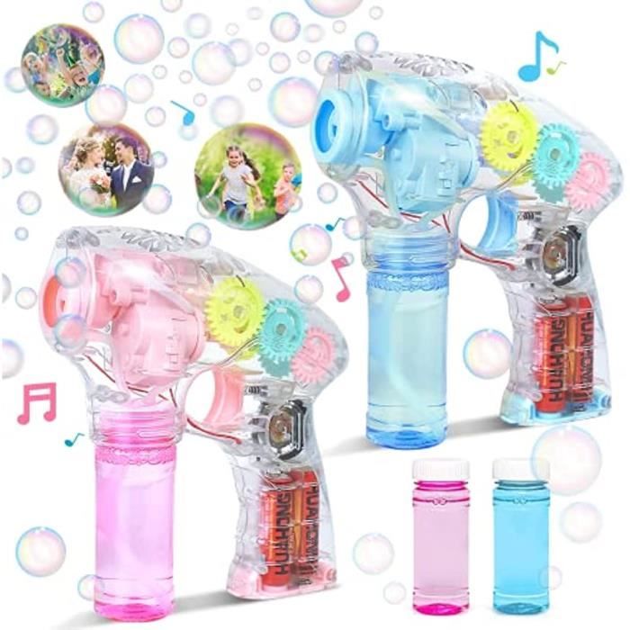 Machine à Bulles Automatique Pour Enfants - Tondeuse à Bulles, 6000 Bulles/Min, Avec Son Réaliste, Pour Fêtes Extérieures