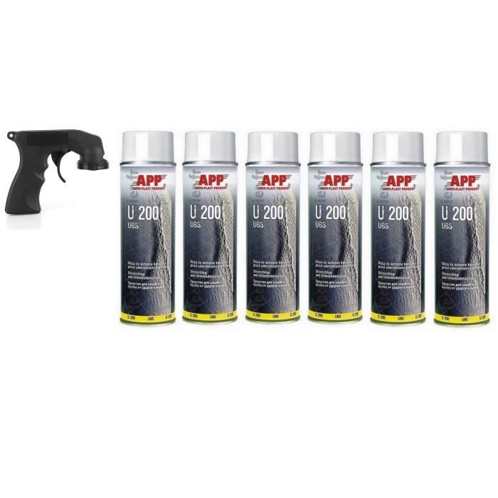 Carton de 6 bombes anti gravillon blanc   1 poignée - Cdiscount Auto