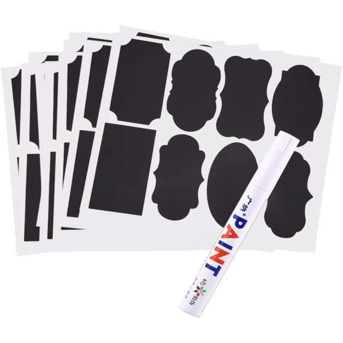 Awinker 130 Étiquettes Épices Français Autocollant Pour Bocaux Pots