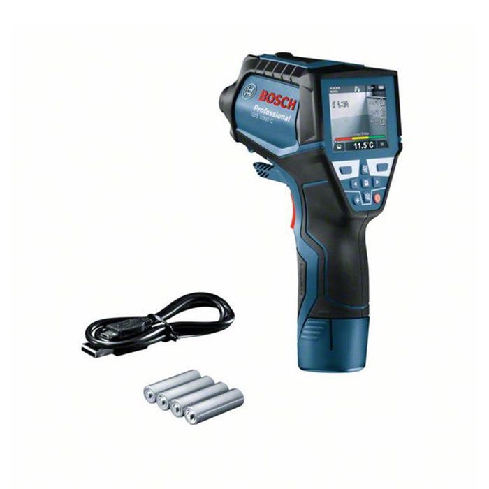Détecteur thermique Bosch Professional GIS 1000 C avec piles, en Lboxx - 0601083300 - État correct Bosch sur Cdiscount Seconde Vie