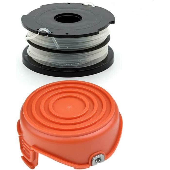 Lot De 6 Couvercles De Bobine ABS Pour Débroussailleuse RLT4027 RLT4125 RLT5027 RLT6030 - 7