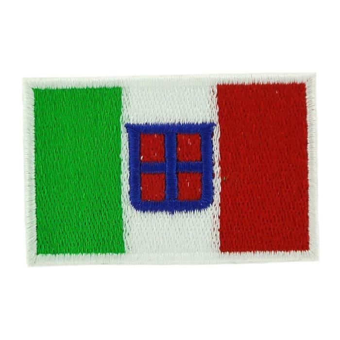 Ecusson brode thermocollant imprime blason patch drapeau florence italie firenze 