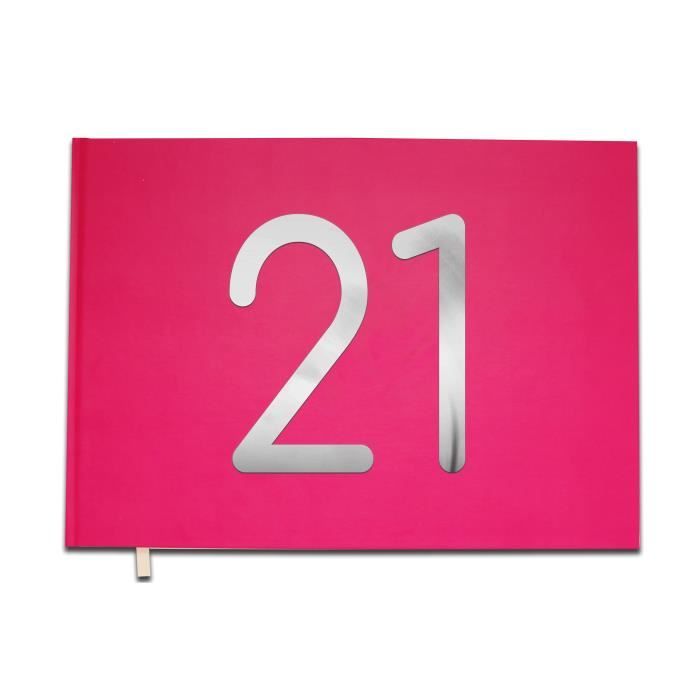 Livre D Or 21 Ans Anniversaire Mariage Retraite Lettres Chromees 100 Pages Qualite Premium Uttscheid Couleur Rose M Cdiscount Beaux Arts Et Loisirs Creatifs