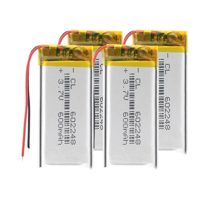 3.7V 800Mah Li-ION Batteries Li-Po Rechargeables pour Mp3 Mp4 Mp5 Mp5 GPS Et PSP 1Pcs 