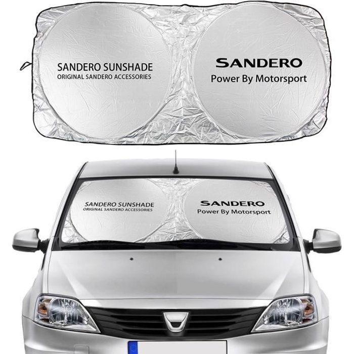 Pare-soleil de voiture pour Dacia Sandero, protection de pare